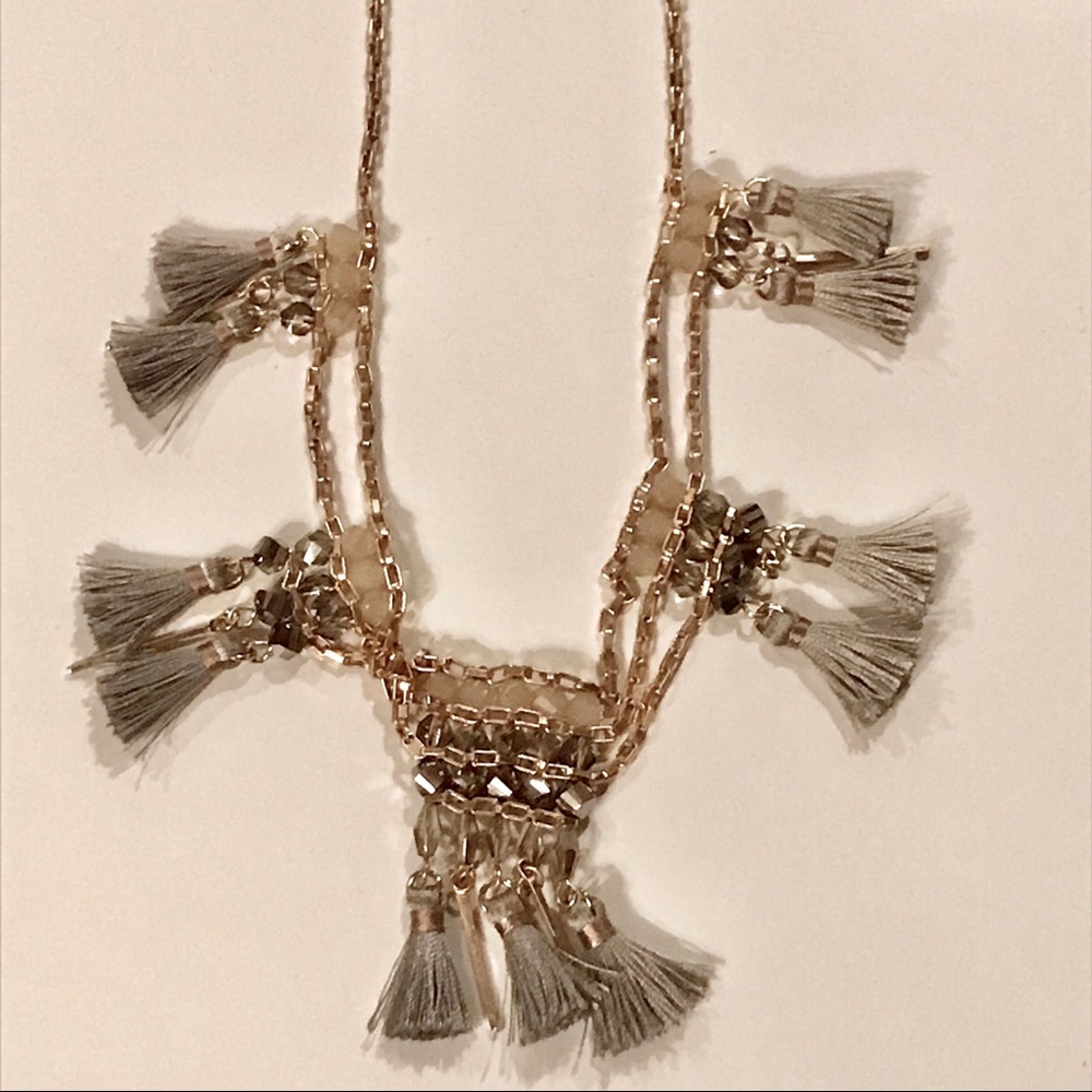 Bohme tassel necklace